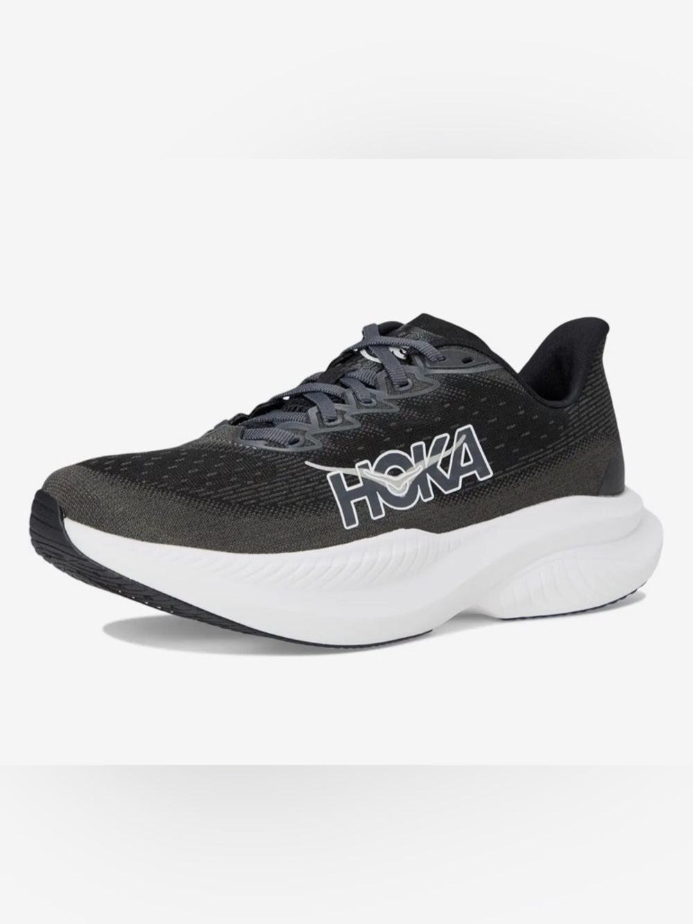 Hoka 🔥 Mach 6 Black White Shoes 1147790 BWHT Men’s Size 9.5 10 10.5 11 12 - Picture 7 of 11